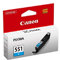 Canon Tintenpatrone CLI-551 C cyan - 7 ml für PIXMA Drucker ORIGINAL