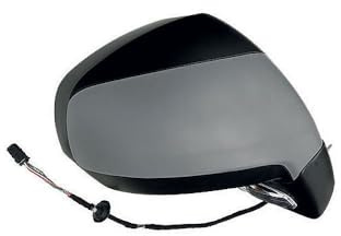 ALKAR 6140865 Außenspiegel Seitenspiegel Rechts Beheizbar Elektrisch mit Blinklicht Kompatibel mit PEUGEOT 5008 0U, 0E für Linkslenker für Rechtslenker 8153ZF