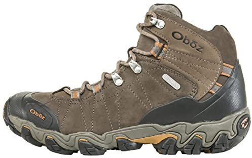 Oboz Men's Bridger Mid B-DRY Hiking Boot, Sudan, 10.5 Wide