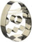 Birkmann 1010720610 Ausstechform Ei 2,8 cm, Kunststoff, Grau, 5 x 3 x 2 cm