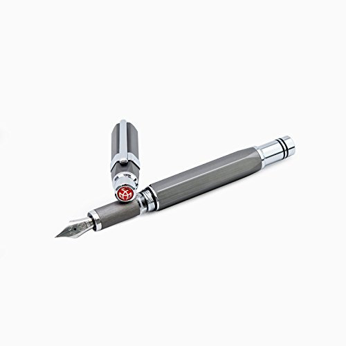 Twsbi Precision Gun Metal Fountain Pen (M (Medium))