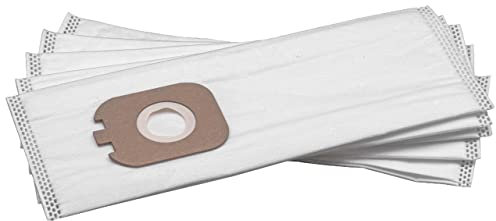 vhbw 5x sacchetto compatibile con Rowenta Powerline RH7821 - RH7855 IA/WB/WE/WF aspirapolvere - in microfibra, 30cm x 13cm, bianco