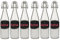 hocz 6/10 Set Bügelflaschen Bügelflasche Glasflaschen | Füllmenge 500ml | Tafel-Etiketten Kreidetafel Tafelfolie T C | mit Bügelverschluss Selbstbefüllen | Grappa Likörflaschen (10 Stück)