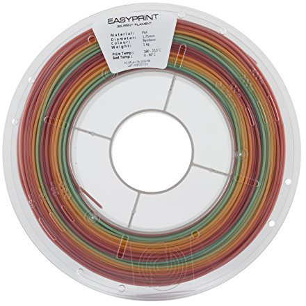PrimaCreator EasyPrint 3D Drucker Filament - PLA - 1,75 mm - 1 kg - Regenbogen