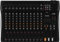 IMG 200100 STAGELINE MXR-120, 12-Kanal Audio-Mischpult mit integriertem MP3-Player und Bluetooth-Empfänger, Audio-Console mit 10 Mono-Eingangskanälen mit Gainregler, Mix-Pult in Schwarz