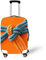 Elastisch Kofferhülle, DOTBUY 3D Reise Kofferschutzhülle Gepäck Cover Reisekoffer Hülle Schutz Bezug Schutzhülle Waschbare Reisetasche Kofferbezug (Seil,M (22-24 Zoll))