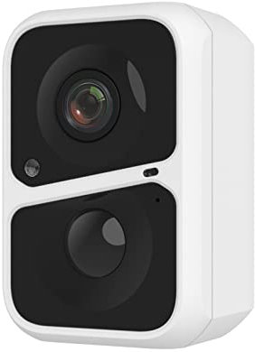 Splenssy 1080P kabellose WLAN-Videoüberwachungskamera, wiederaufladbar, batteriebetrieben, Nachtsicht, PIR-Bewegungserkennung, 2-Wege-Audio, IP65 wasserdicht, inklusive Batterien