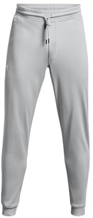 Under Armour Mens Sport Tricot Jogging Pants Grey XXL