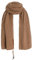 KNIT FACTORY - Luna Schal - Strickschal Für Damen und Herren - XL Schal mit Wolle - 200 x 50 cm - Hochwertige Qualität - Nude