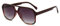 YUELUQU Polarisierte Sonnenbrille Damen Herren Retro 70er Jahre Vintage Eckig Kunststoff Trendy Damen Herren Sonnenbrillen e (TeeLeopard-grau)