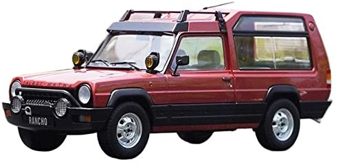 Modellauto 1:18 for Land Rover Range Rover 1970 Klassisches Geländewagen-Legierung Druckguss-Modellauto-Serie Spielzeugauto (Color : Red)