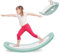 HOMCENT Balance Board Kinder, 2 in 1 Balance Board 85x25 CM with Antirutschstreifen, Balancebrett Wackelbrett