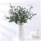 Olivenzweige für Vasen, 5pcs 30 Zoll künstliche Olivenbaumzweige, realistische Grünstämme, Faux Olive Branch Stiele für Home Office Decores