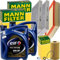 Inspektionspaket + 10L 5W-30 Motoröl passend für 2.0 dCi Laguna 3