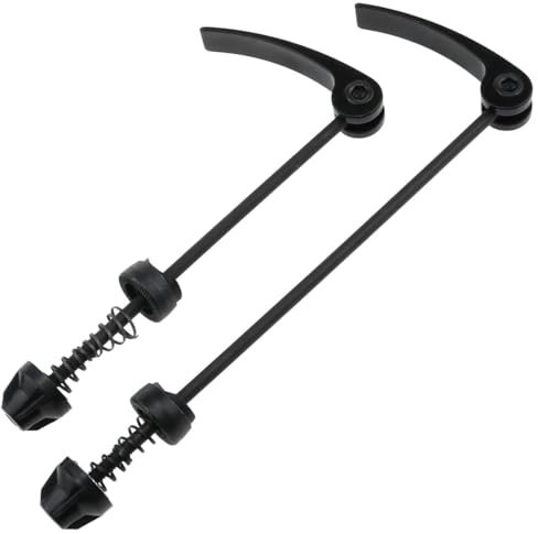 2 Pezzi di sgancio rapido per Bicicletta,Rilasci rapidi Bici,Set Mozzo per Bicicletta a Sgancio Rapido, Bicicletta Mozzo Ruota Spiedini Set,per Bicicletta, Bici da Corsa, Mountain Bike, Extra Leggero