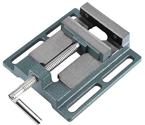 Tornillo de Banco de Maquinista de Alta Resistencia de 4 Pulgadas, Tornillo de Banco de Hierro Fundido de Alta Dureza para Mantenimiento de Maquinaria de Perforación y Fresado