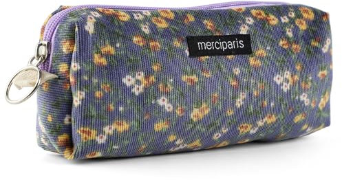 MHwan Federmäppchen, Mäppchen im Retro-Stil, Hochwertiges Mäpchen aus Cord, Leicht, Kann Aufgehängt Werden, Kann Als Stiftemäppchen, Kosmetiktasche, Verwendet Werden