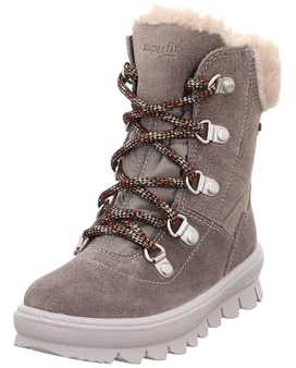 Superfit Mädchen Flavia Warm Gefütterte Gore-tex Grau 2020 Stiefel, Grau 2020, 34 EU
