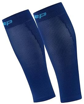 CEP - Wadenbandage mit Kompression für Herren, Core 5.0 Calf Sleeves, Größe III/M / 32-38cm Wadenumfang, dunkelblau