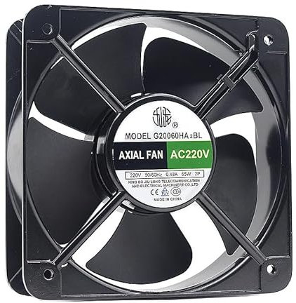 Senlifang Per G20060HA2BL 220 V refrigeratore 65 W 0,48 A 2 pin 200 x 200 x 60 mm 20060 Ventilatore di raffreddamento