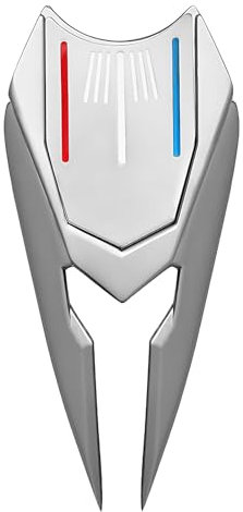 Golf Divot Repair Tool with Magnetic Golf Ball Marker, Putting Alignment Guide Pitch Fork, Premium Pitch Repairer for Golfers Accessories (Silver)