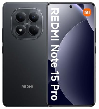 Redmi Note 15 Pro 12+512 Black (No power adapter included)