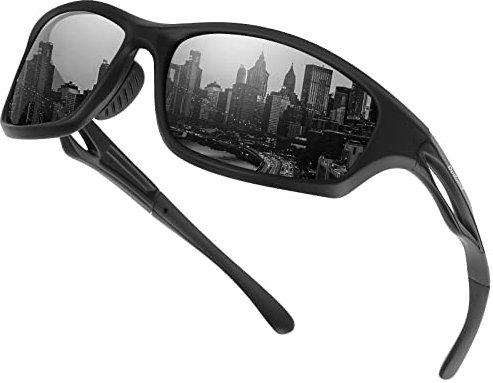 Duduma Polarisierte Sport Sonnenbrille Herren zum Fahren Radfahren Golf Fischen Laufen UV400-Schutz Sportbrille für Herren Damen