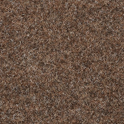BODENMEISTER BM73501 Teppichboden Nadelfilz Nadelvlies Meterware Objekt braun beige 200 cm und 400 cm breit, verschiedene Längen, Variante: 7 x 4 m