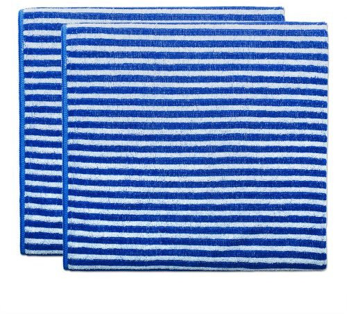 Das blaue Wunder - Bamboo Premium Handtücher, 2er Set (blau)