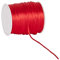 Red silk rattail cord 2mm x 5 Metres cut from roll