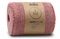 Dekomarket Juteband, Tischläufer, Soft Jute, Natur/Farbig 15 cm breit, 10 m Rolle | Tischband Deko Hochzeit rustikal Natur/Farbig (rosa)