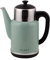 PLINT Leaf Color Kettle - 1,7 Litre Capacity - Double Wall Hot Water Kettle for Tea and Coffee - Fast Boil - 1500W Cordless Electric Kettle - BPA Free -Dry Protection - Anti Slip 360° Base Kettle