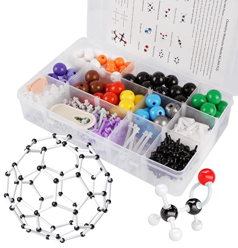 YCHOULEK Molecular Model Kit, 444 Pcs Organic Chemistry Structure Set