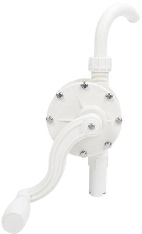 Rotary Barrel Pump, Improved Efficiency Transfer Fuel Drum Hand Pump Hand Crank Water Pump Manual Water Pump Gas Transfer Pump for Oil Hydraulic Fluid