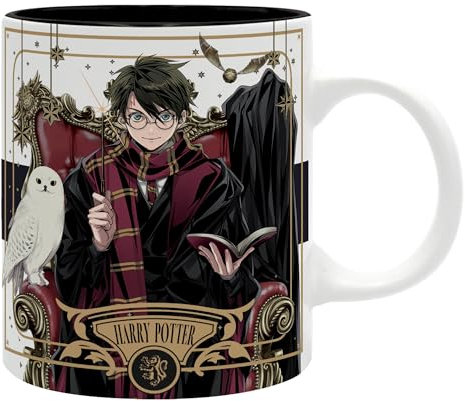ABYSTYLE Mug fantaisie Harry Potter et Draco en céramique 320 ml | Mug Harry Potter | Tasse à café | Marchandises Harry Potter | Cadeaux Harry Potter
