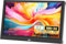 Kenowa 13.3 Zoll VGA Tragbarer Monitor, FHD 1366 * 768 Bildschirm LCD Externer Display mit HDMI VGA Kopfhörerbuchse für PS3 PS4 Mac Raspberry Pi Computer Laptop