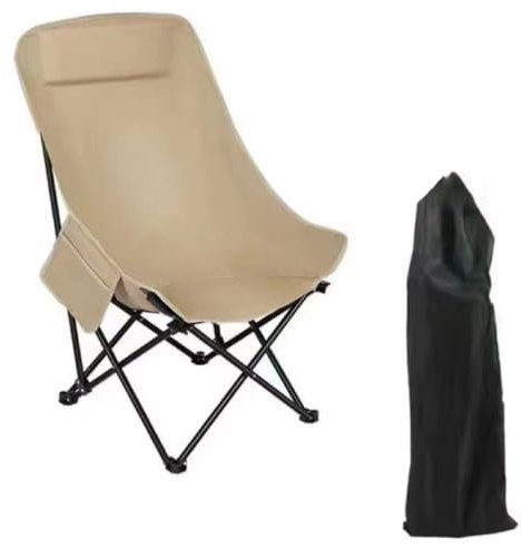 GWFBLID Faltstuhl Campingstuhl Anglerstuhl mit Tragetasche Anglersessel klappbar mit 3-Fach verstellbare Rückenlehne Klappstuhl Gartenstuhl Faltstuhl Relaxsessel Angelsessel faltbar