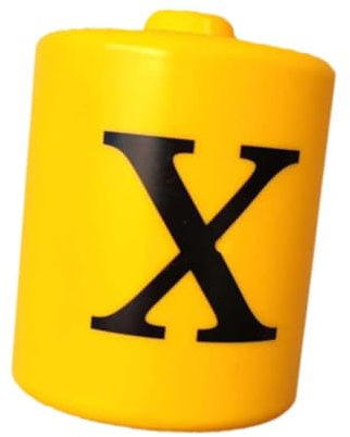 XO Brand - Pièces coulissantes à disque rotatif pour cabanes dans les arbres - Installation facile - Design sûr - Jouet pour enfants - Jaune