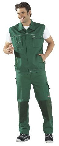 Größe L Herren Planam Canvas 320 Weste grün Modell 2161