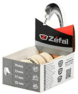 ZEFAL High Pressure Cotton Rim Tape, White, 17mm (Box of 10)