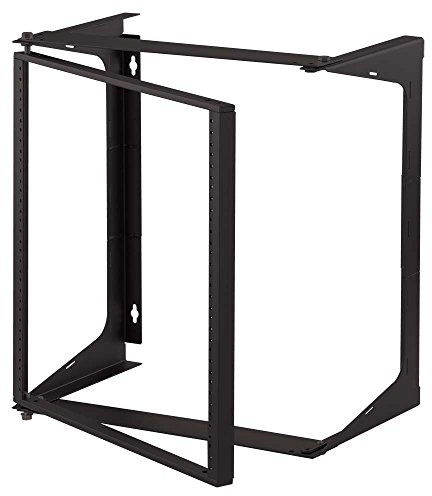 C2G/Cables To Go 14615 11U Swing Out Wall Mount Open Frame Rack 18 Deep