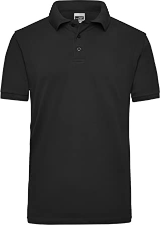 James & Nicholson Herren Work Poloshirt - Robustes Arbeitspolo aus einlaufvorbehandeltem Piqué