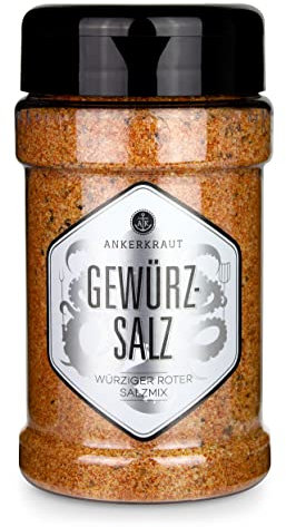 Ankerkraut Gewürz Salz, zum Grillen, Braten und Kochen, 270g im Streuer