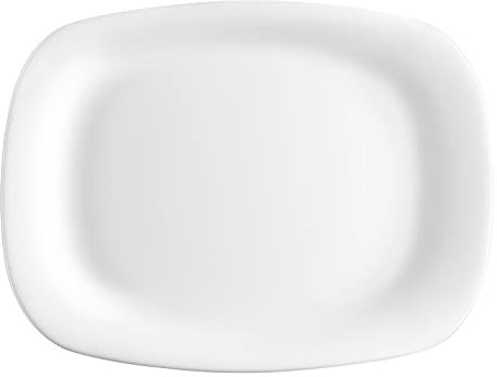 Bormioli Rocco fuente, Blanco, 34 x 24 cm