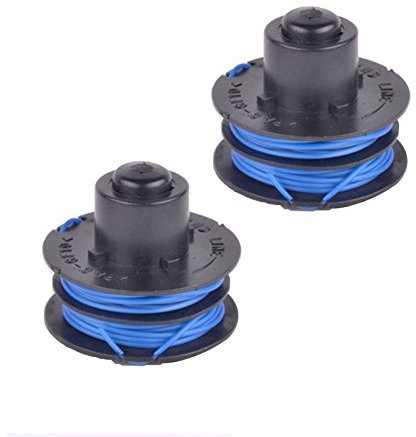 First4spares Premium Replacement Twin Feed Spool & Line for MacAllister FPGT18 Grass Trimmers - Twin Pack