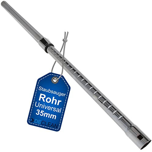 DeClean Staubsaugerrohr Teleskoprohr kompatibel mit Staubsauger Siemens VS06A111, VS06B1110