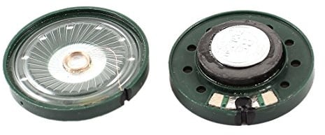 Aexit 2Pcs 16 Ohm 0.25W 35mm Diametro rotondo Slim altoparlante magnetico interno per giocattoli ID: 894601