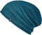 Enter the Complex® Leichte Merino Mütze, Einlagig Gestrickte Slouch Beanie, 100% Merino Wolle, Damen und Herren, Petrol