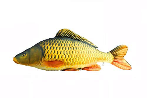 Gaby Kissen Kuscheltier Fisch Stofftier Plüschtier Plüschfisch Geschenkidee TOP! (Schuppenkarpfen 64cm)