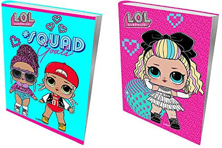 Diario Std LOL Surprise ,18 x 13 x 2 cm, Modelli Assortiti, 3+